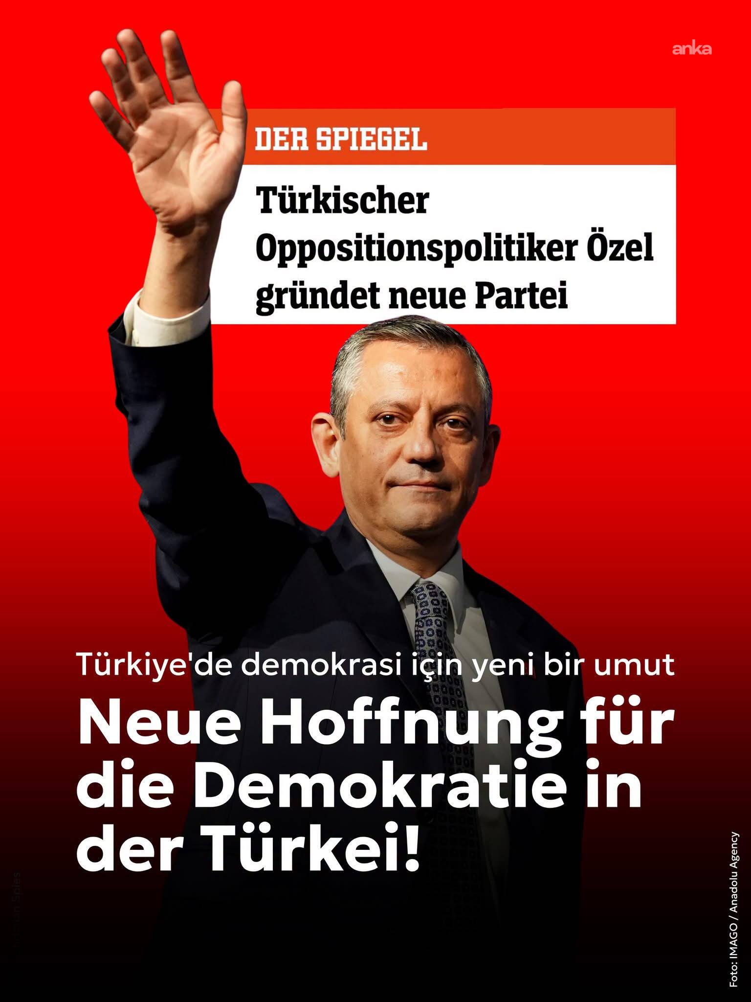 Almanya Sosyal Demokrat Parti'den Özgür Özel'e yeni parti tebriği