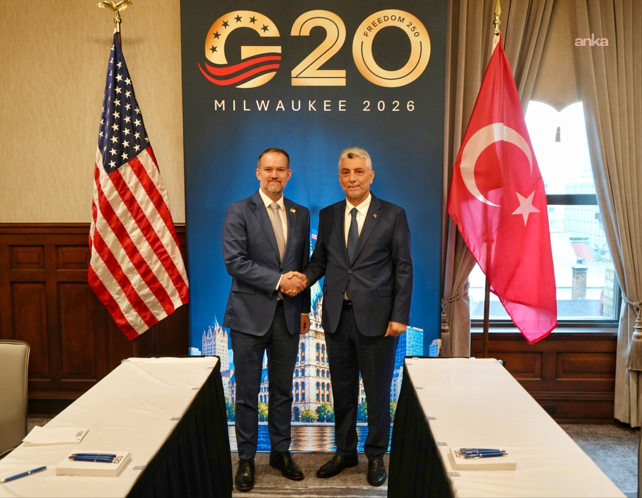 Ömer Bolat, ABD Ticaret Temsilcisi Jamieson Greer ile görüştü: İkili ticarette 50 milyar dolar hedefi