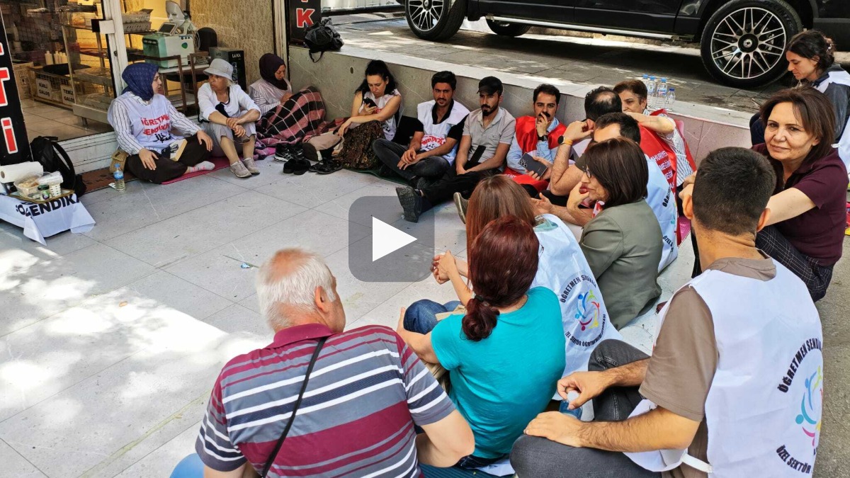 Açlık grevindeki öğretmenler kararlı: "Hakkımızı almadan gitmeyeceğiz"