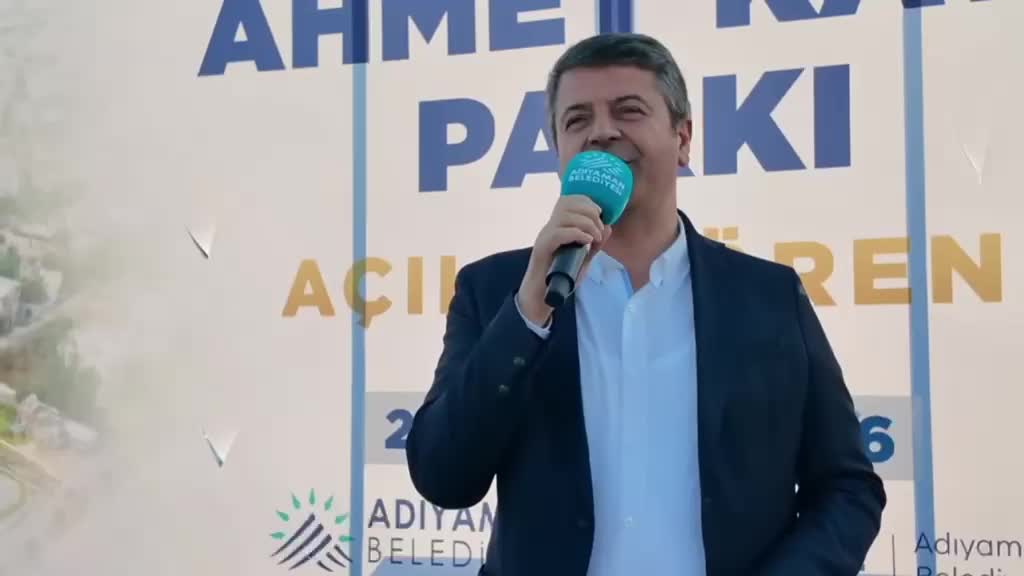Adıyaman Belediyesi, Ahmet Kaya Parkı'nı hizmete açtı