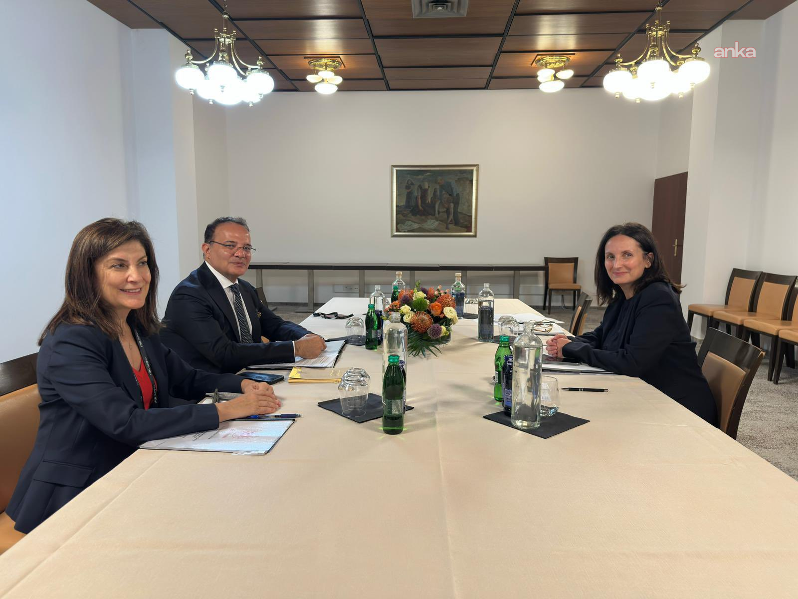 Dışişleri Bakan Yardımcısı Bozay, Slovenya Dış ve Avrupa İşleri Bakanlığı'nda Devlet Sekreteri Pozar ile görüştü