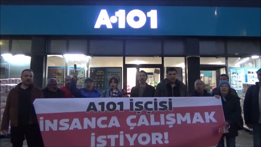 Sosyal İş Sendikası'ndan A101 çalışanlarına destek