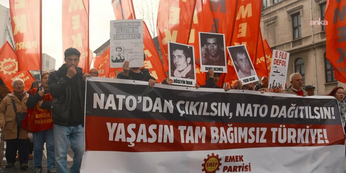 EMEP Genel Başkanı Aslan: “NATO defol’ demek için alanlarda olmaya devam edeceğiz”