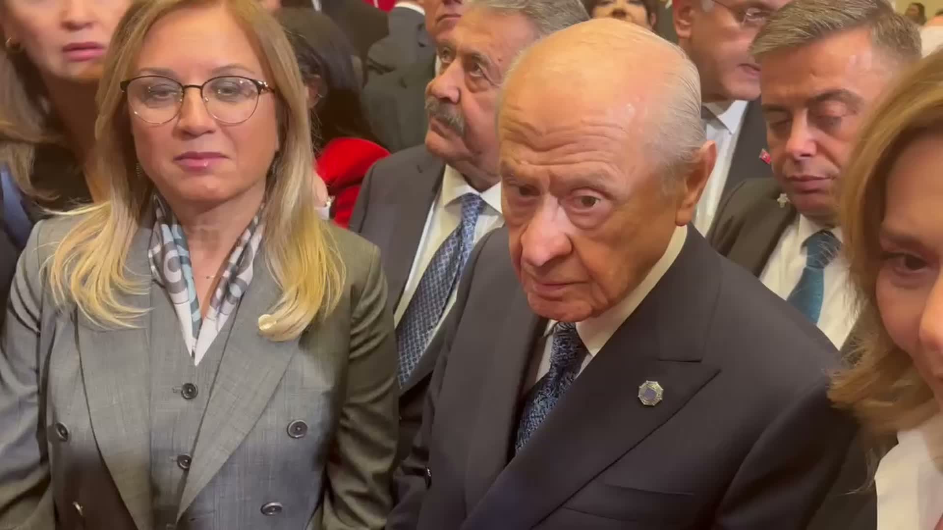 TBMM’de yeni yasama yılı açılış resepsiyonu… Devlet Bahçeli, "fon krizi" sonrası Kaya'nın istifasına ilişkin soruya "Yorum yapmayacağım" dedi