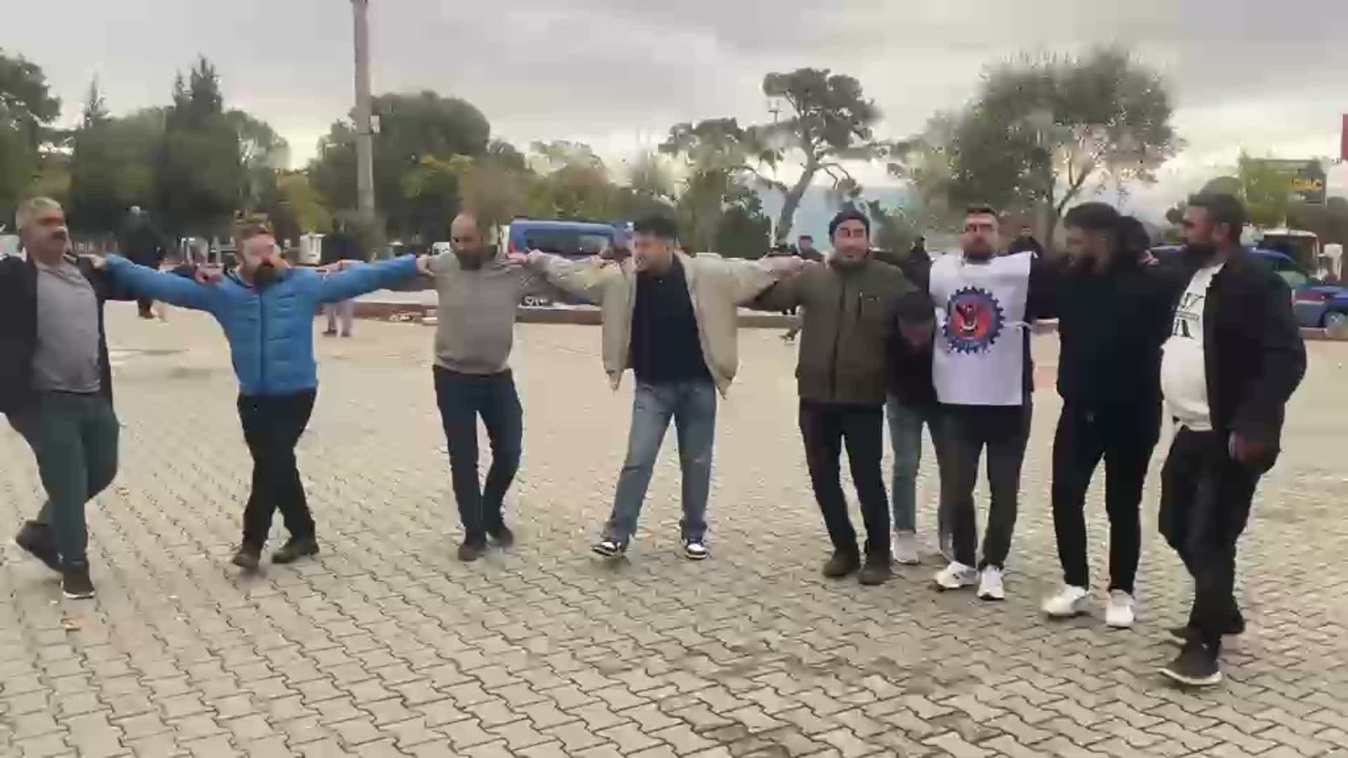 İmbat Madencilik işçilerinin "maaş eylemi" 5. gününde: Geri adım atmayacağız