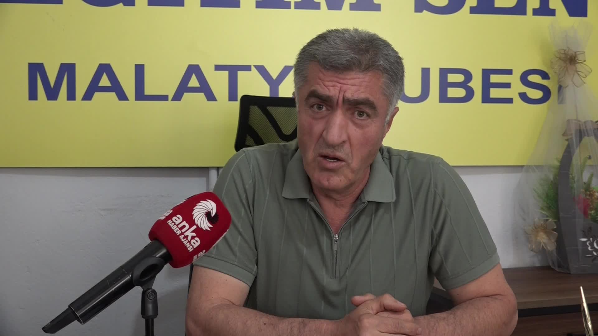 Eğitim Sen Malatya Şube Başkanı Millioğulları'ndan okullarda temizlik personelinin iş akitlerinin sonlandırılmasına tepki