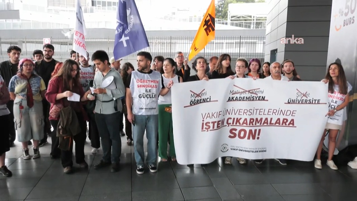 Üniversiteleri ticarethane olarak gören zihniyeti kabul etmiyoruz
