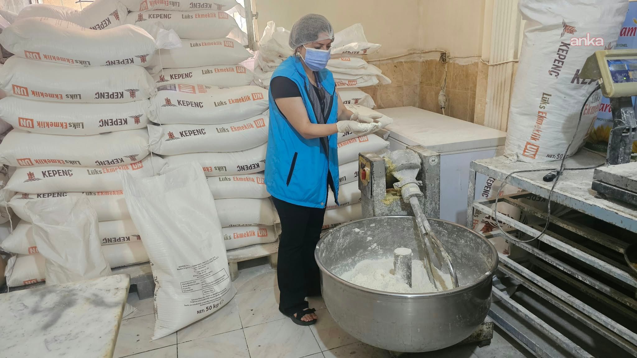 Diyarbakır’da gıda denetiminde böceklenmiş 7 ton un ele geçirildi