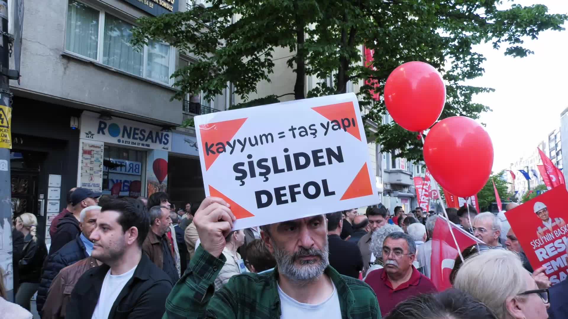 CHP İstanbul Örgütü'nden kayyumlara karşı  'Demokrasi ve Özgürlük Yürüyüşü’