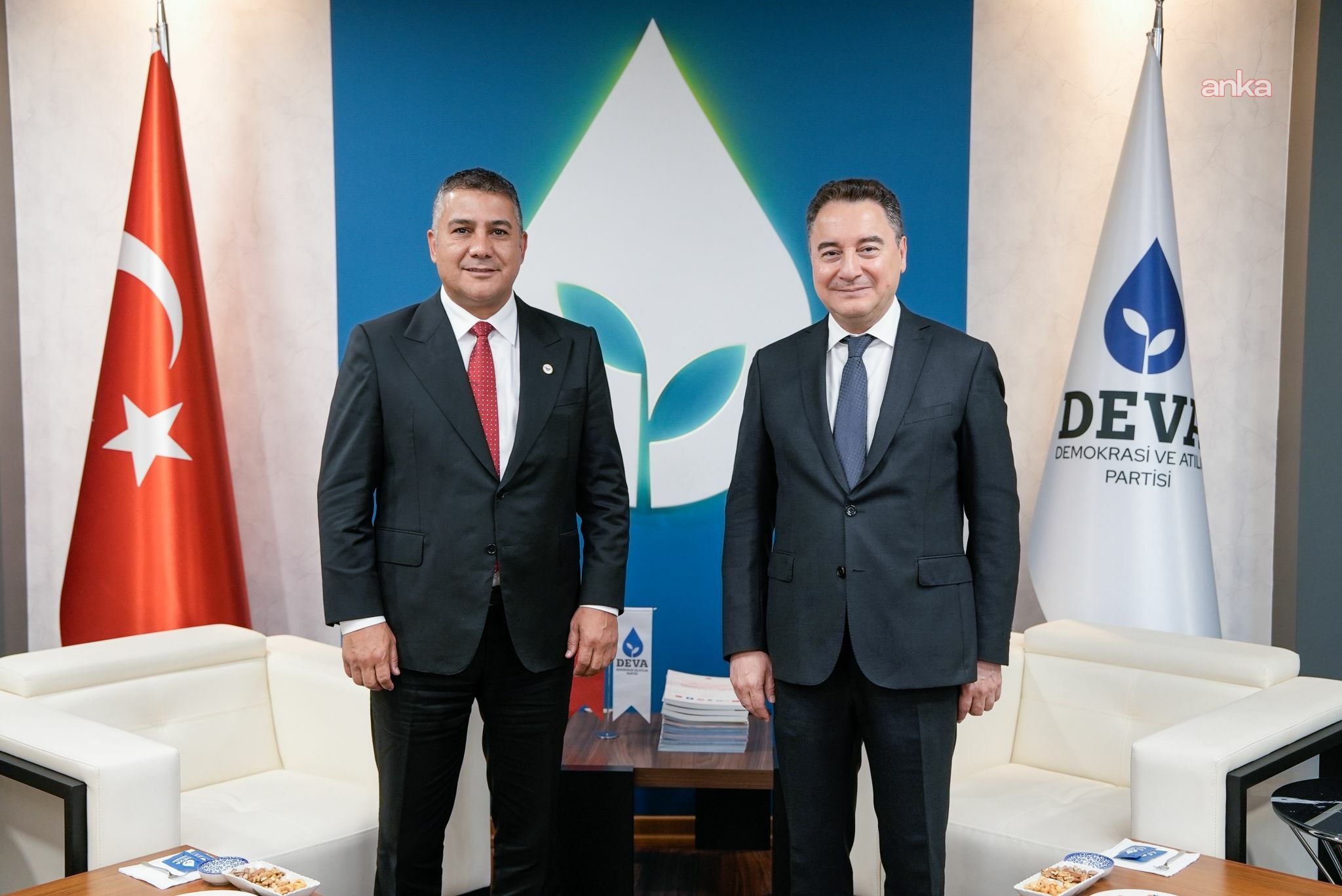 Yerli ve Milli Parti Genel Başkanı Mutlu’dan Ali Babacan’a ziyaret