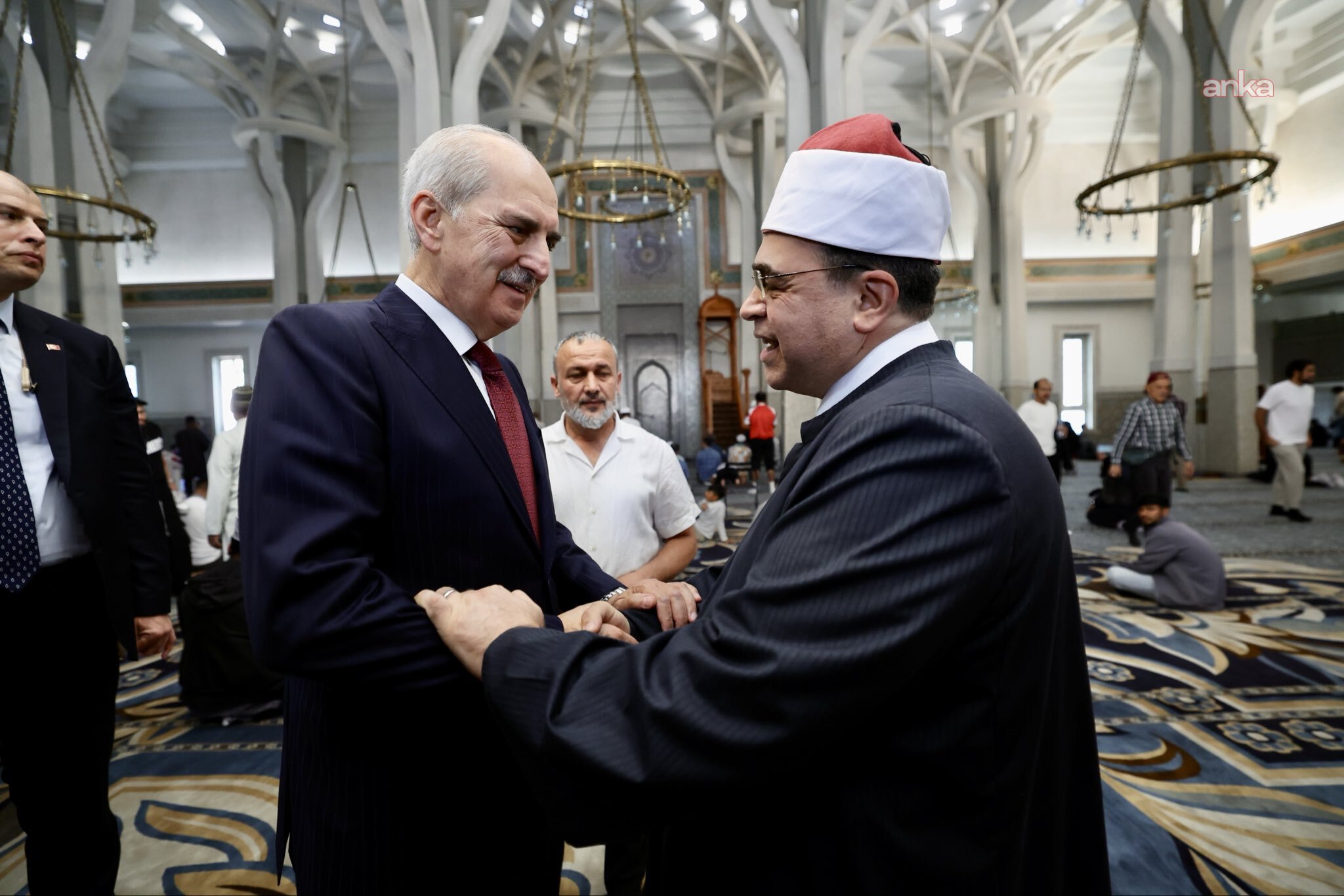 TBMM Başkanı Kurtulmuş, Roma İslam Merkezi’ni ziyaret etti