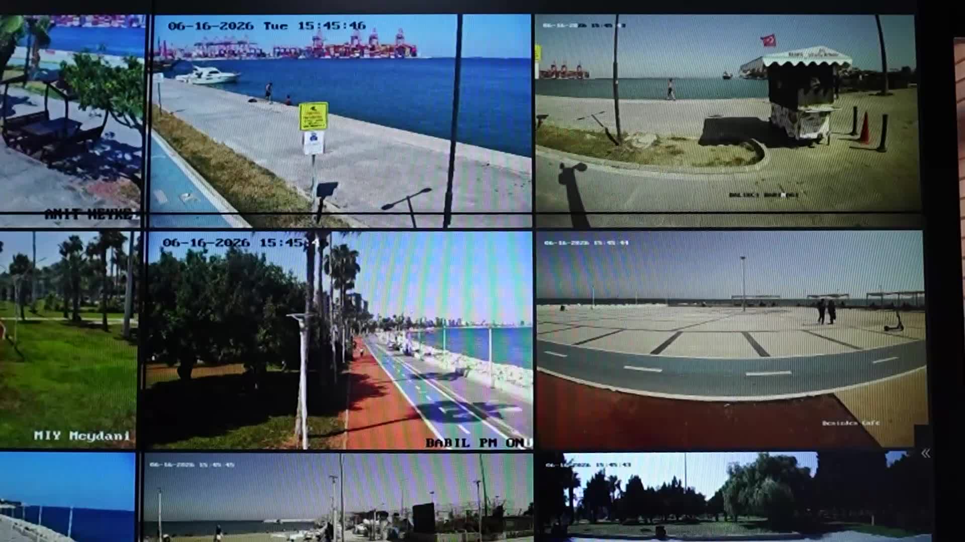 Mersin'de yaya ve bisiklet yolları, Elektronik Denetleme Sistemi ile korunuyor