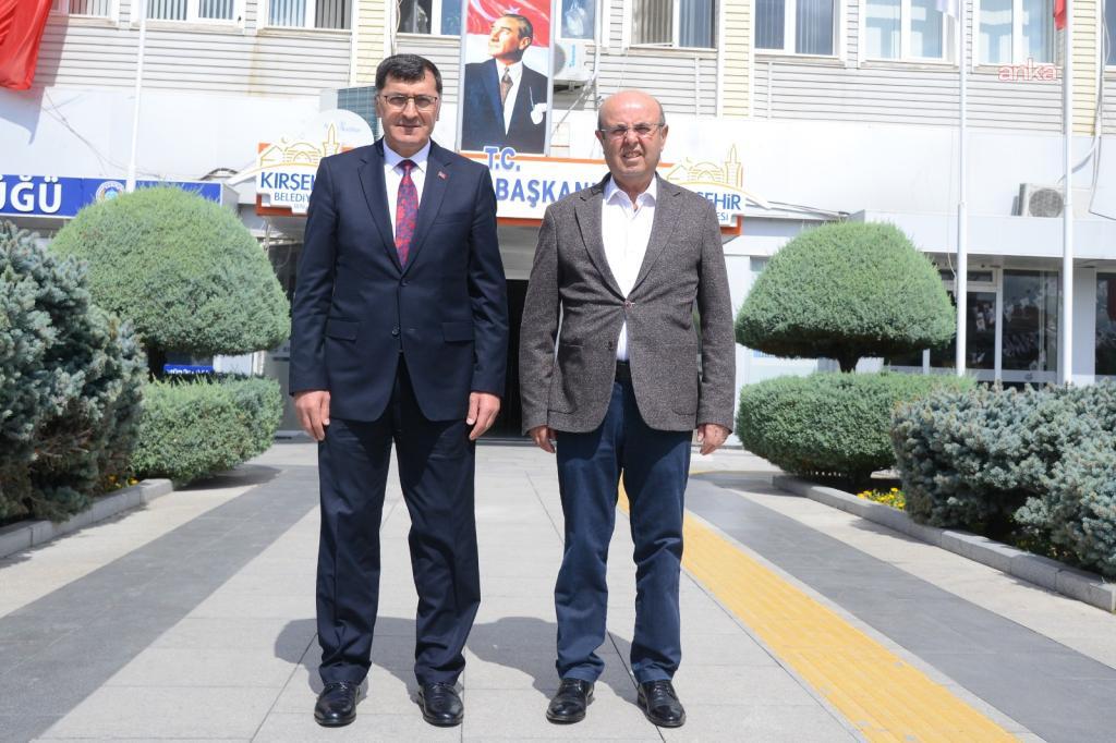 Kütahya Belediye Başkanı Kahveci'den Kırşehir Belediye Başkanı Ekicioğlu’na ziyaret