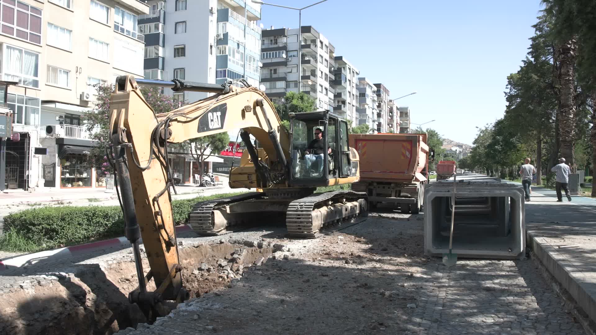 İZSU’dan 10 milyon liralık altyapı yatırımı... Bergama’da taşkın riskine karşı yeni hat