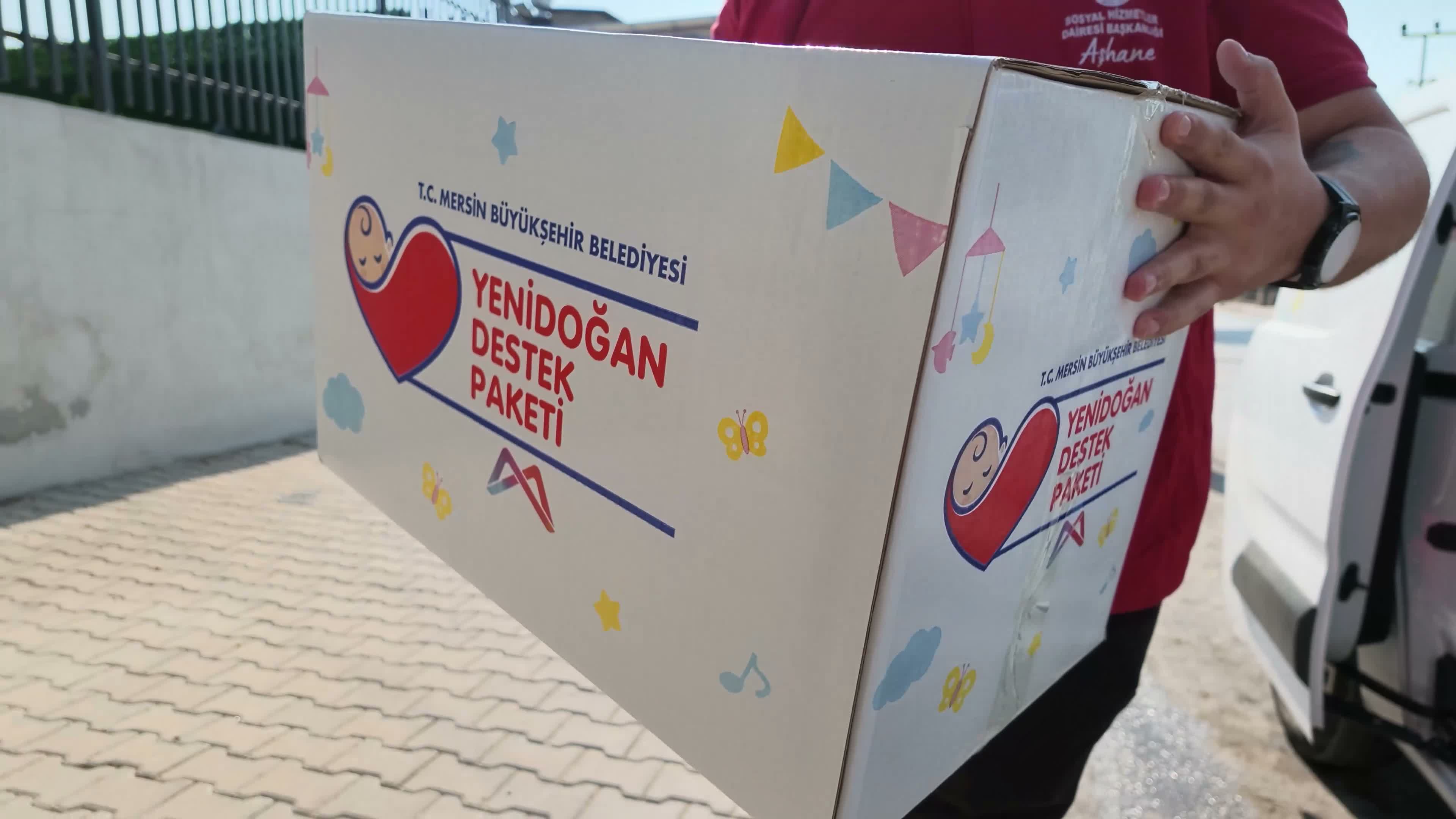 Mersin Büyükşehir Belediyesi'nin “Hoş Geldin Bebek” projesi 18 bin aileye ulaştı