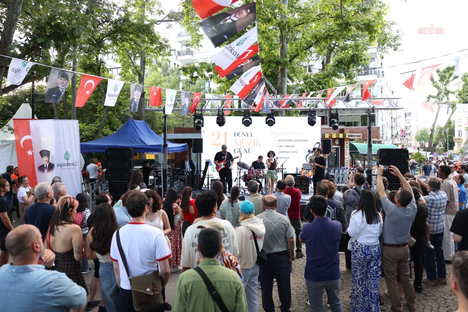 Çankaya'da Dünya Müzik Günü kutlaması