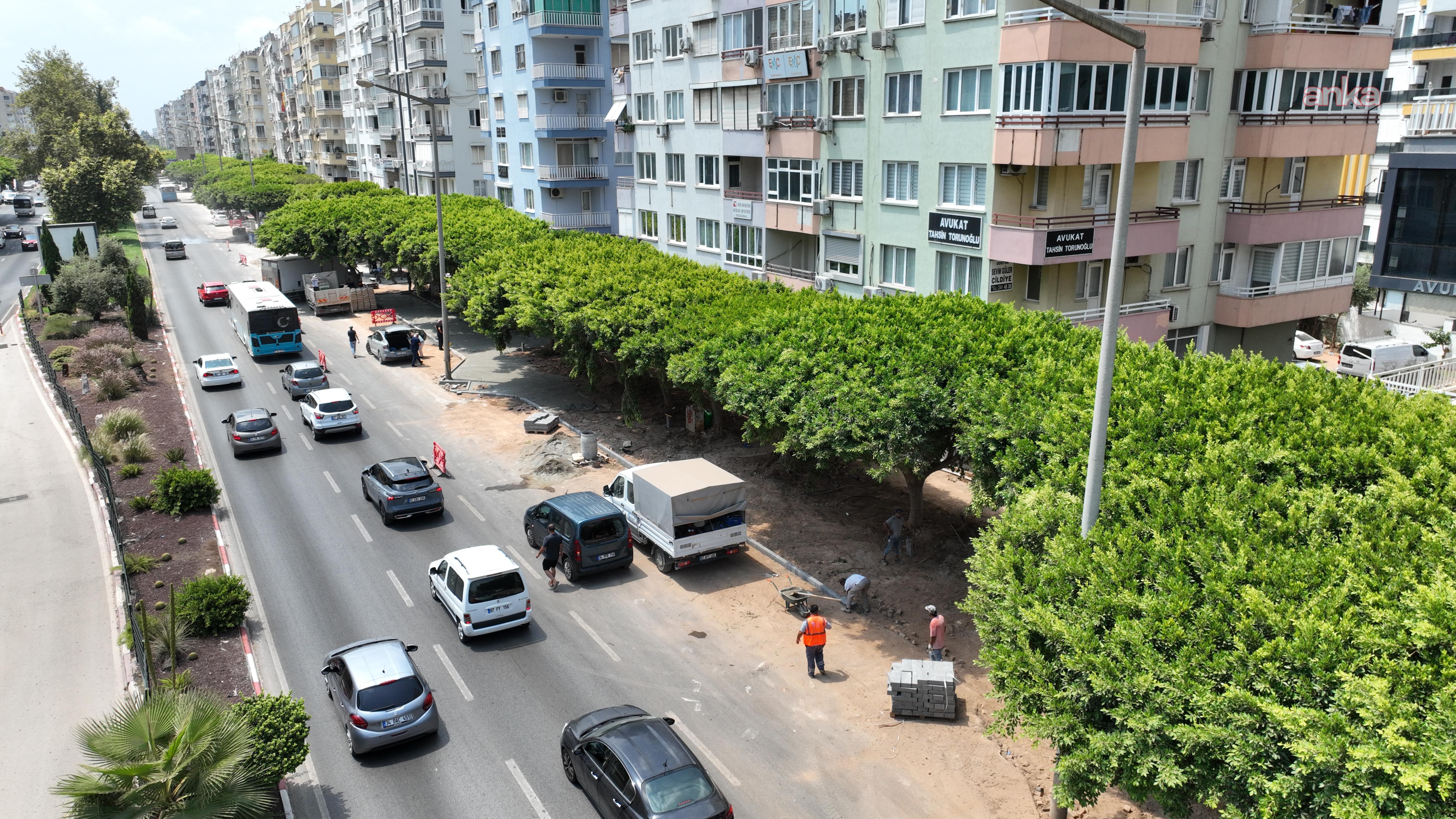Antalya Büyükşehir Belediyesi’nden üç bulvara estetik dokunuş