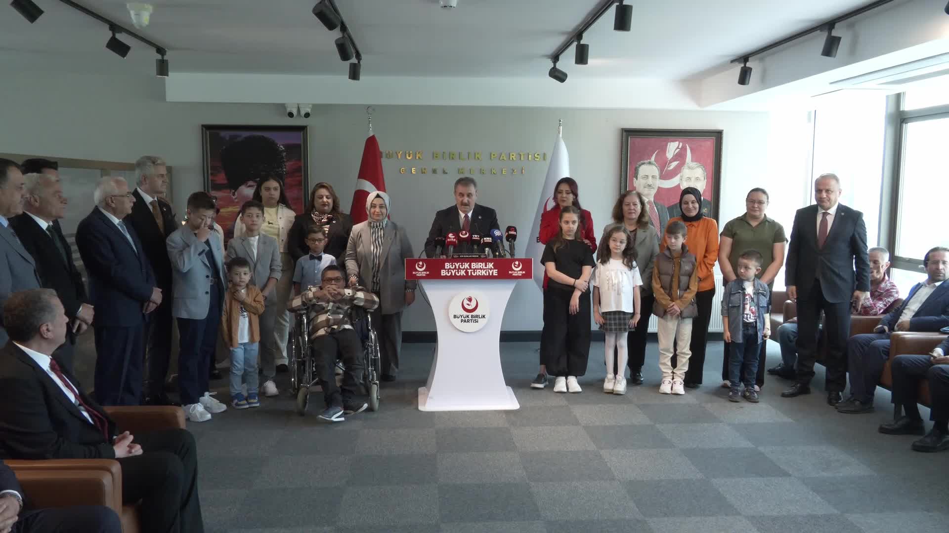 BBP Genel Başkanı Destici: "Uzun zamandır bayramları bayram gibi idrak edemiyoruz"