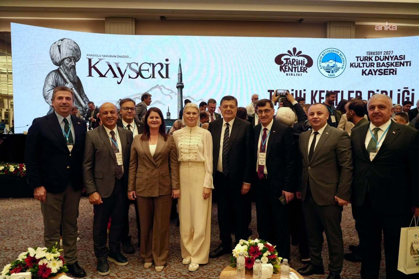 Bilecik Belediye Başkanı Subaşı, Kayseri'de Tarihi Kentler Birliği toplantısına katıldı