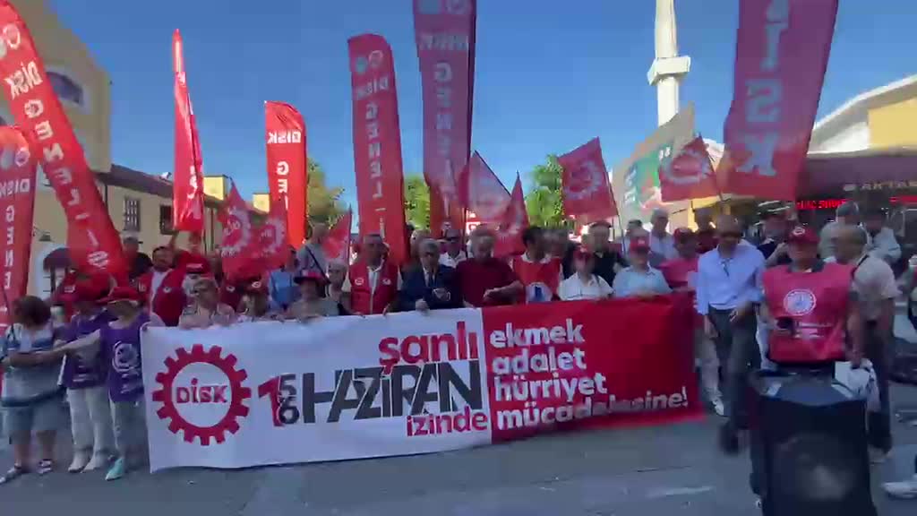 DİSK'ten Samsun’da 15-16 Haziran işçi direnişinin 56. yıl dönümünde mücadele çağrısı