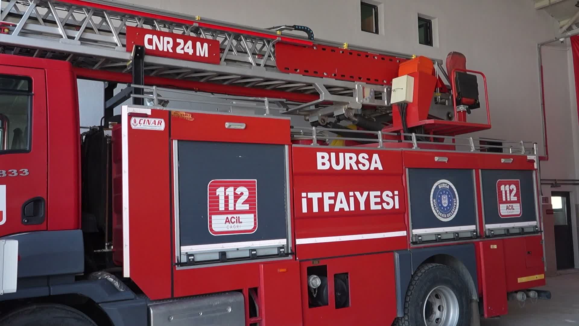 Bursa Büyükşehir Belediyesi'nden Büyükorhan’a tam donanımlı itfaiye binası