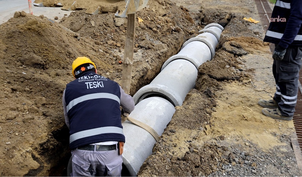 Marmaraereğlisi altyapı çalışmaları sürüyor... Yeniçiftlik etabında yüzde 50 seviyesine ulaşıldı