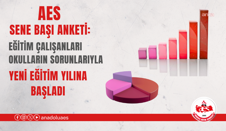 Anadolu Eğitim Sendikası’ndan sene başı anketi: Eğitim çalışanları okulların sorunlarıyla yeni eğitim yılına başladı