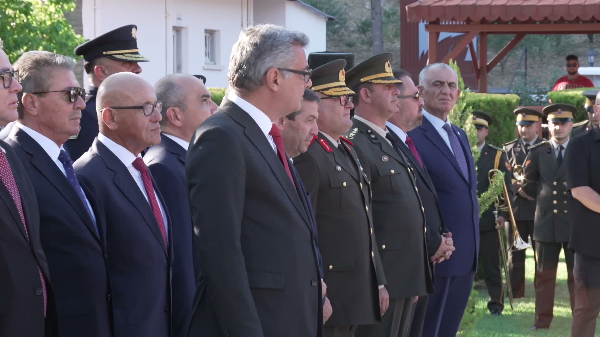 KKTC Cumhurbaşkanı Erhürman 20 Temmuz Barış ve Özgürlük Bayramı’nın 52’nci yıl dönümü kapsamında düzenlenen törenlere katıldı