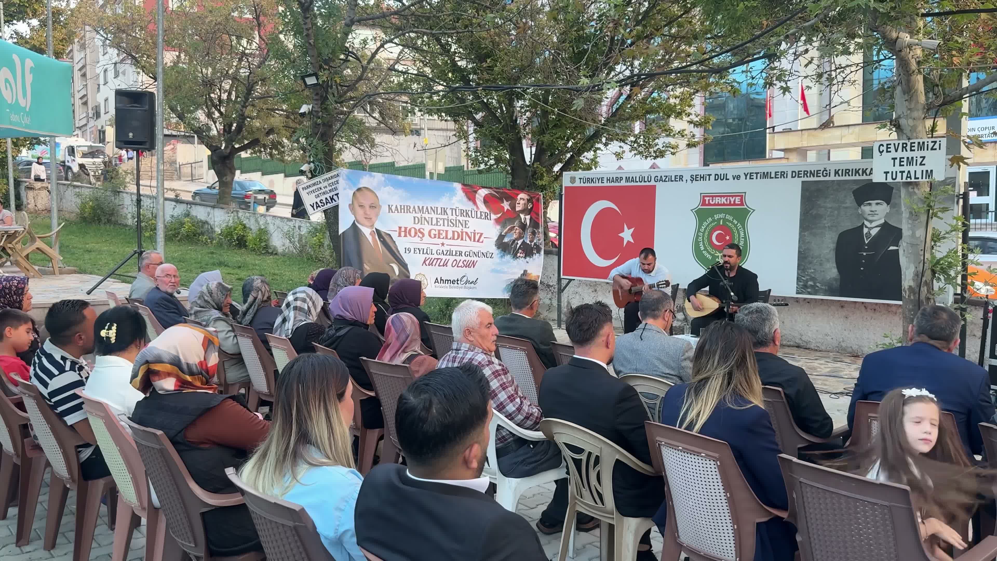 Kırıkkale’de “Kahramanlık Türküleri” dinletisi düzenlendi