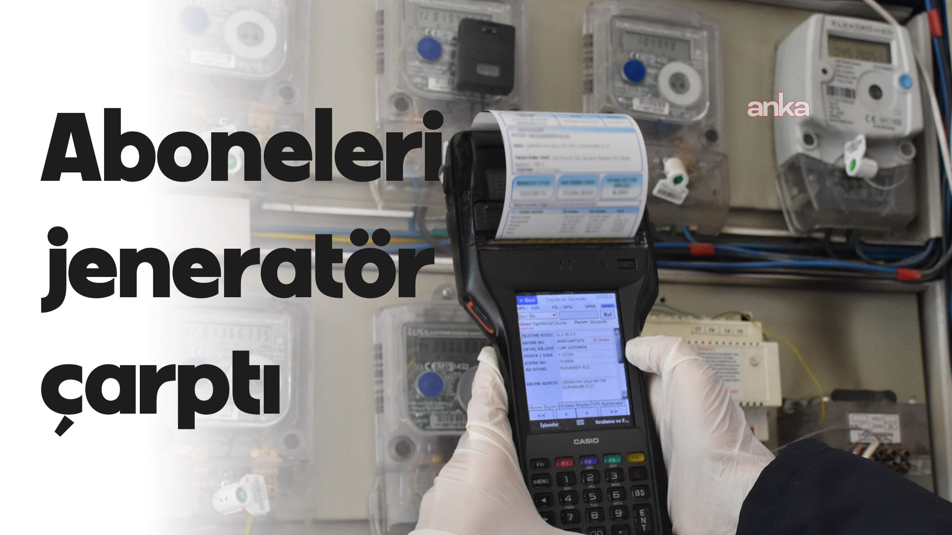 Elektrik abonelerine jeneratör kullanımı nedeniyle on binlerce liralık kaçak cezası kesildi