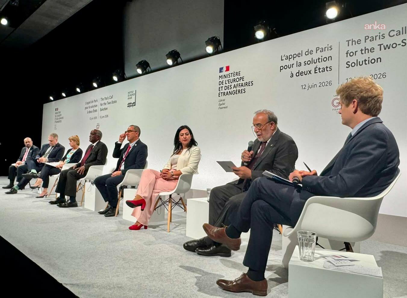 Dışişleri Bakan Yardımcısı Kulaklıkaya, "İki Devletli Çözüm için Paris Çağrısı" toplantısına katıldı