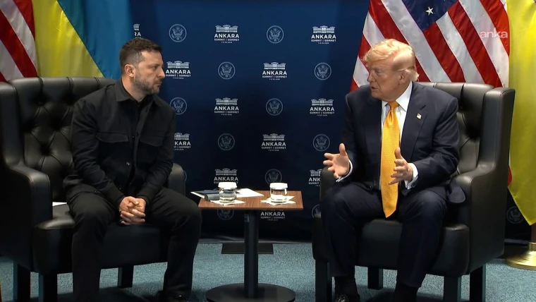ABD Başkanı Trump, NATO Zirvesi kapsamında Zelenski ile görüştü: "Ukrayna'ya Patriot üretme lisansı verilmesini görüşeceğiz"