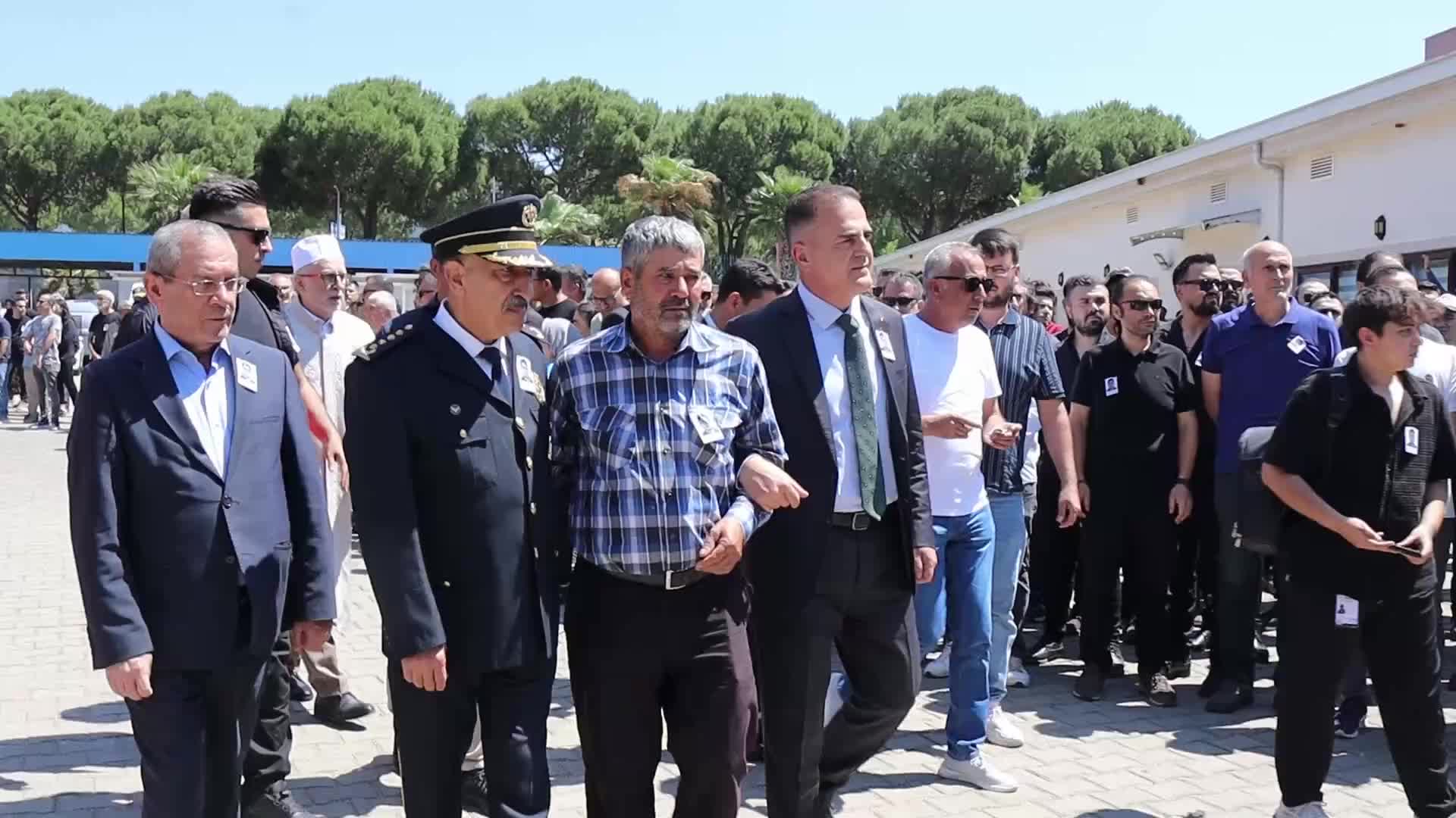 Muğla’da şehit polis memuru Tayfun Baş için tören düzenlendi