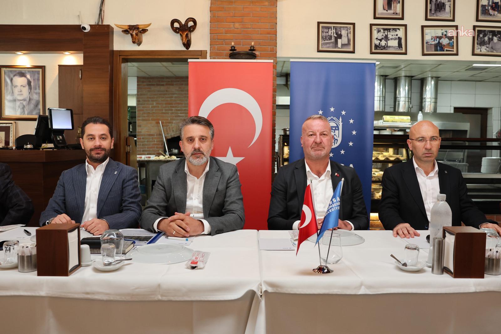 Bursa Büyükşehir Belediyesi Başkan Vekili Biba, Karacabey'de muhtarlarla buluştu