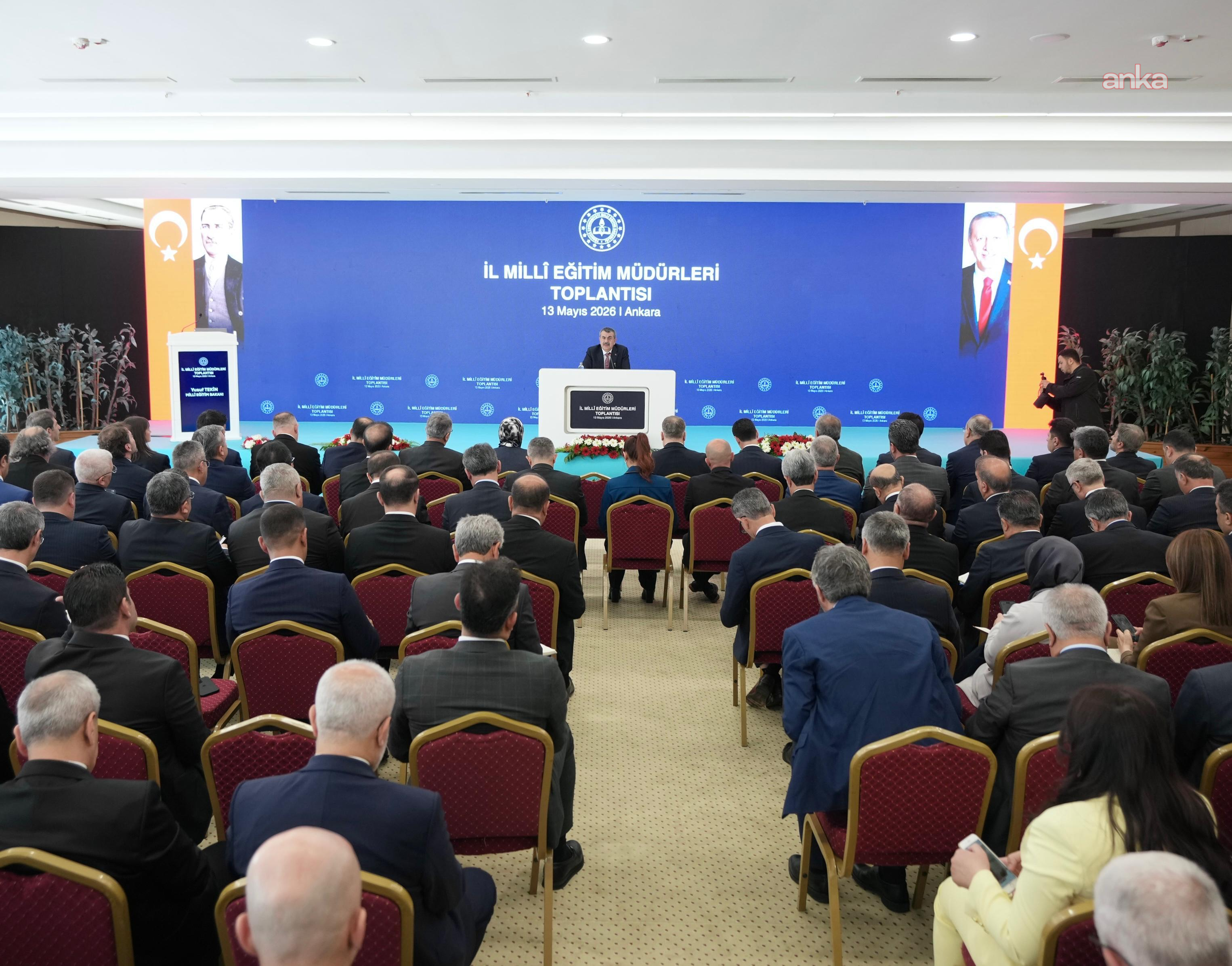 İl Milli Eğitim Müdürler toplantısı Ankara'da yapıldı