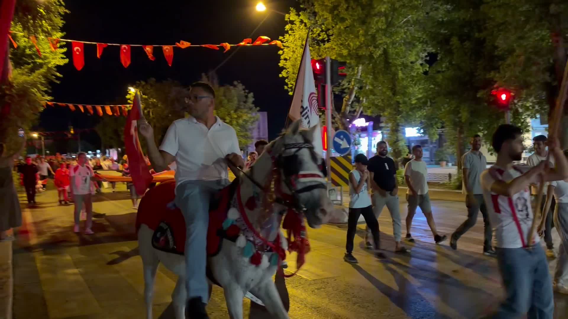 Edirne’de fener alayı coşkusu