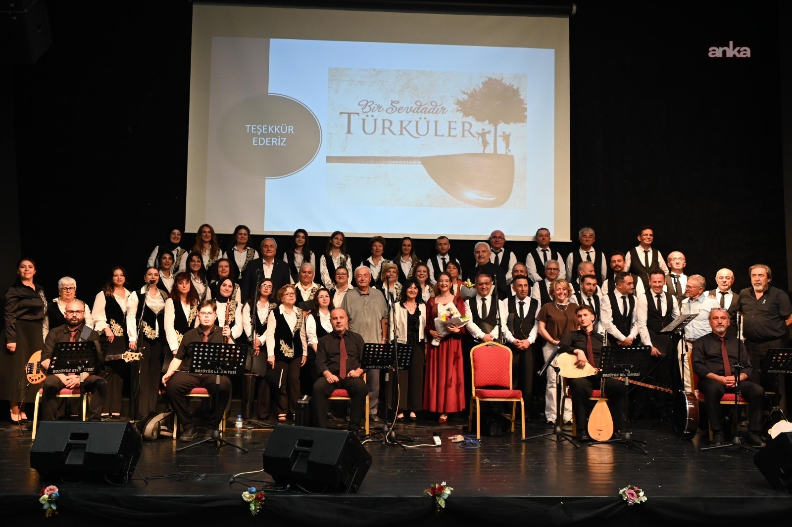Bozüyük'te "Gülün Sesi, Bülbülün Türküsü" konseri