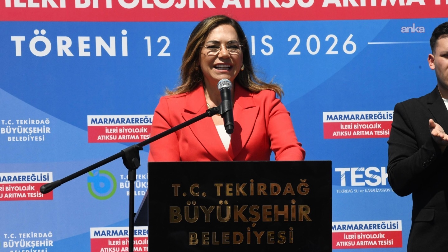 Tekirdağ Büyükşehir Belediyesi, Marmaraereğlisi İleri Biyolojik Atıksu Arıtma Tesisi'ni hizmete açtı