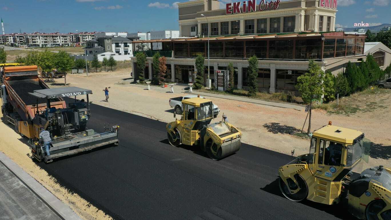 ESKİŞEHİR SÖĞÜTÖNÜ-KESKİN YOLUNDA ÇALIŞMALAR DEVAM EDİYOR