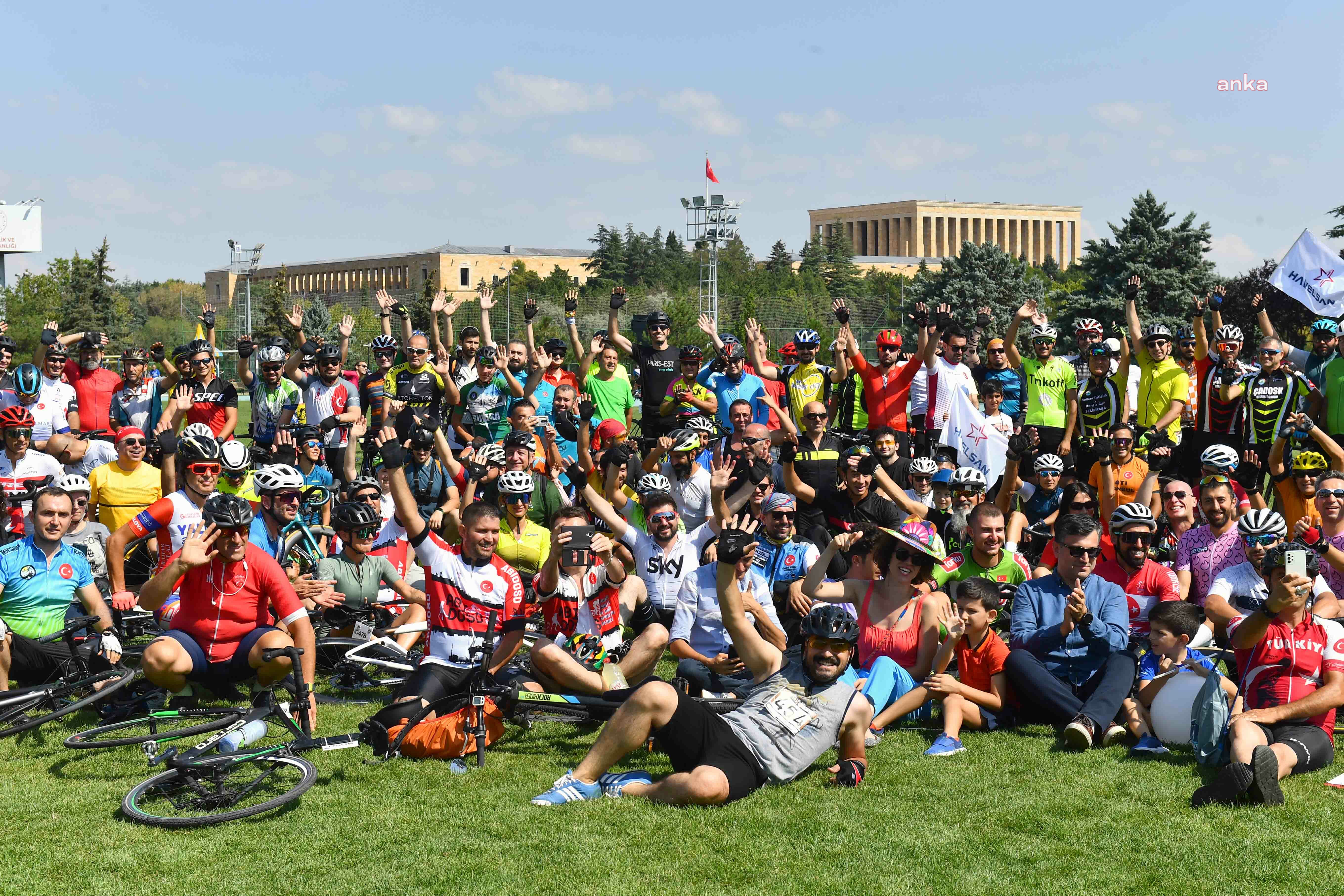 BAŞKENT GRANFONDO BİSİKLET YARIŞINA EV SAHİPLİĞİ YAPTI