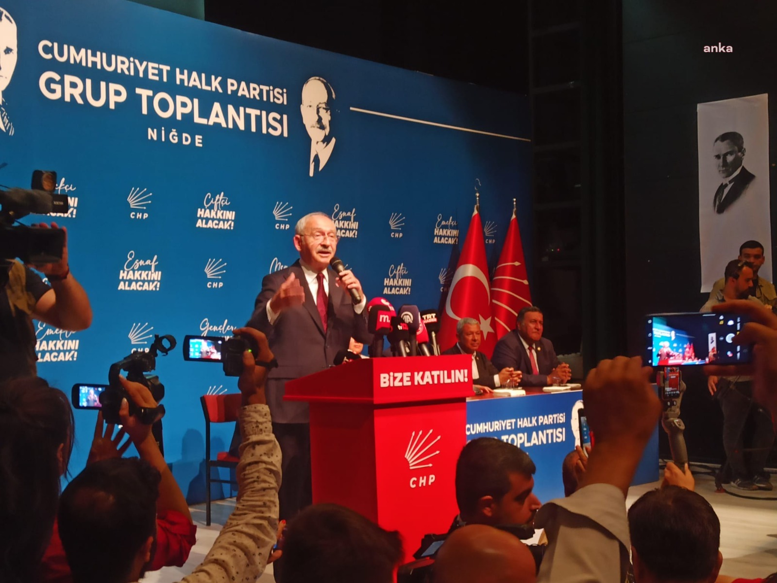 KIRŞEHİR BELEDİYE BAŞKANI EKİCİOĞLU, CHP GENEL BAŞKANI KILIÇDAROĞLU’NUN NİĞDE PROGRAMINA KATILDI