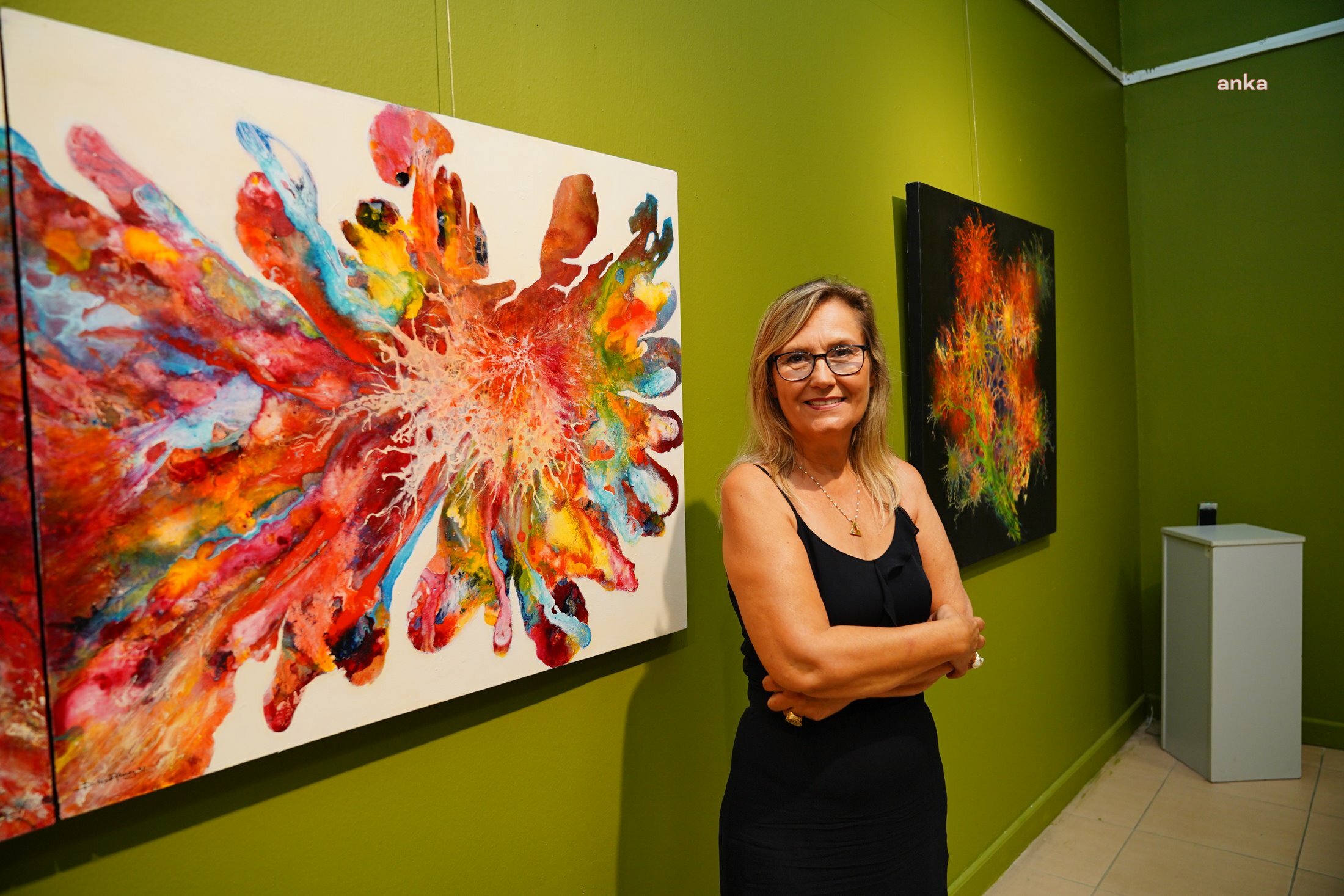 RESSAM DİLŞAD ATASOY’DAN 'DÜŞÜMCE' RESİM SERGİSİ AYVALIK’TA