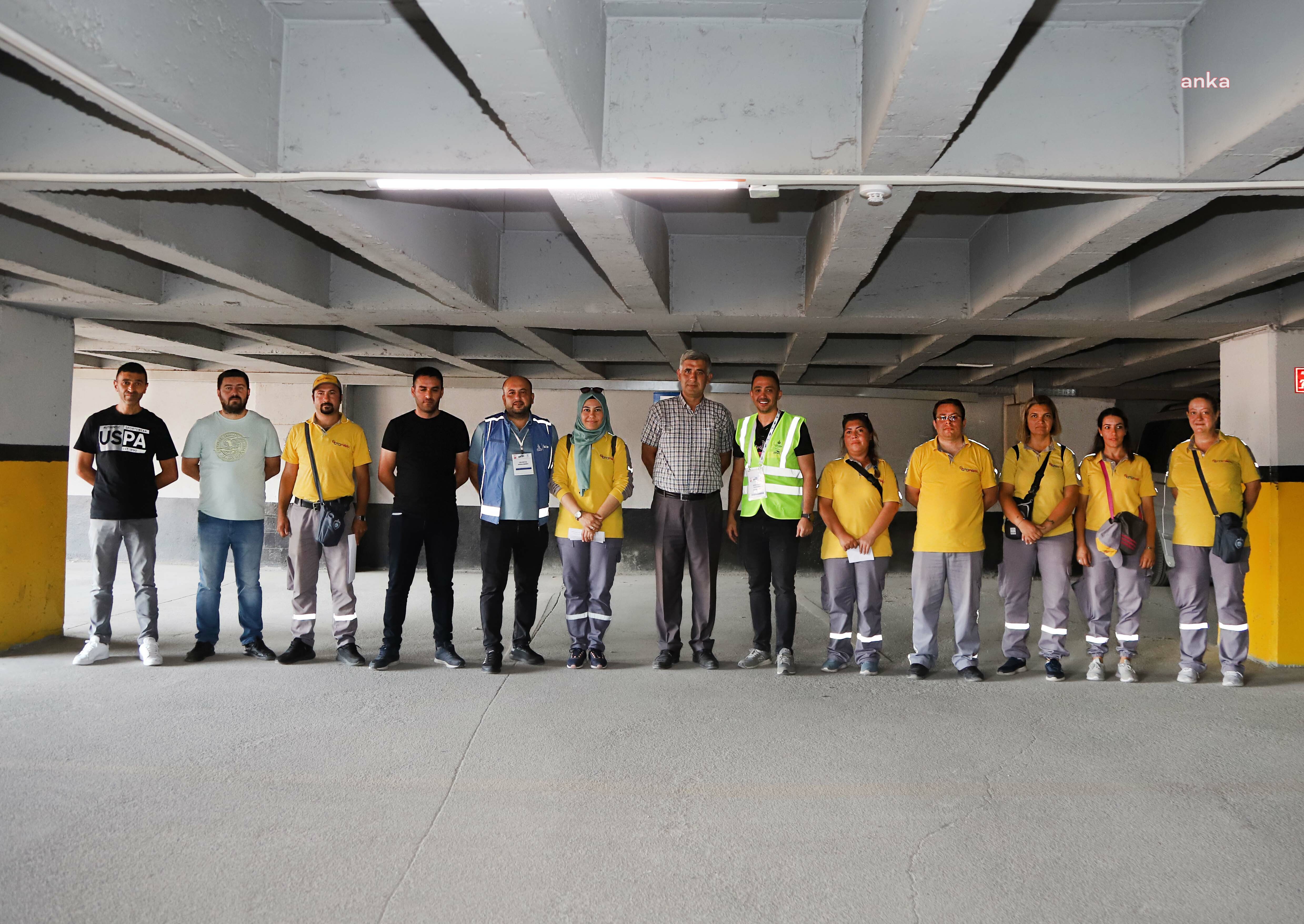 ESKİŞEHİR'DE OTOPARK GÖREVLİLERİNE MESLEKİ YETERLİLİK SINAVI