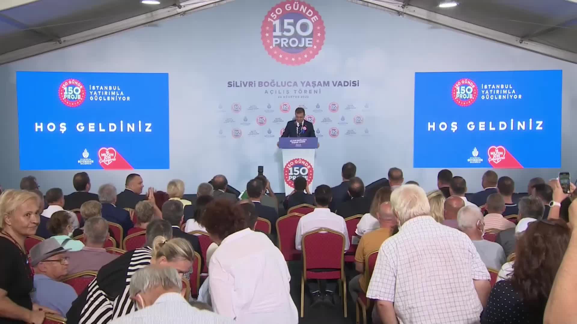 İMAMOĞLU: SADECE "150 GÜNDE 150 PROJE" KAPSAMINDA TAM 24 YEŞİL ALANI İSTANBULLULARLA BULUŞTURACAĞIZ
