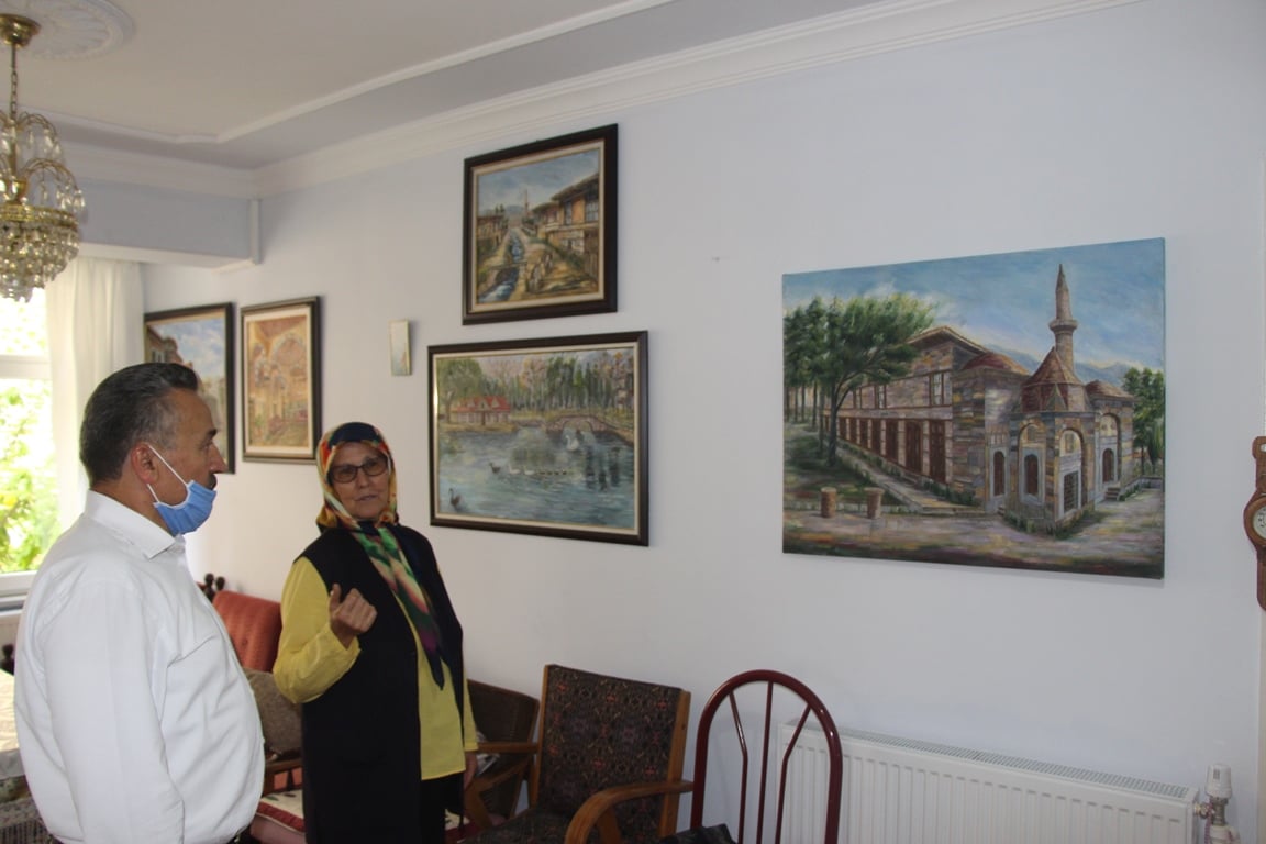 SEYDİŞEHİR BELEDİYE BAŞKANI TUTAL’DAN RESSAM KIRDAR’A ZİYARET