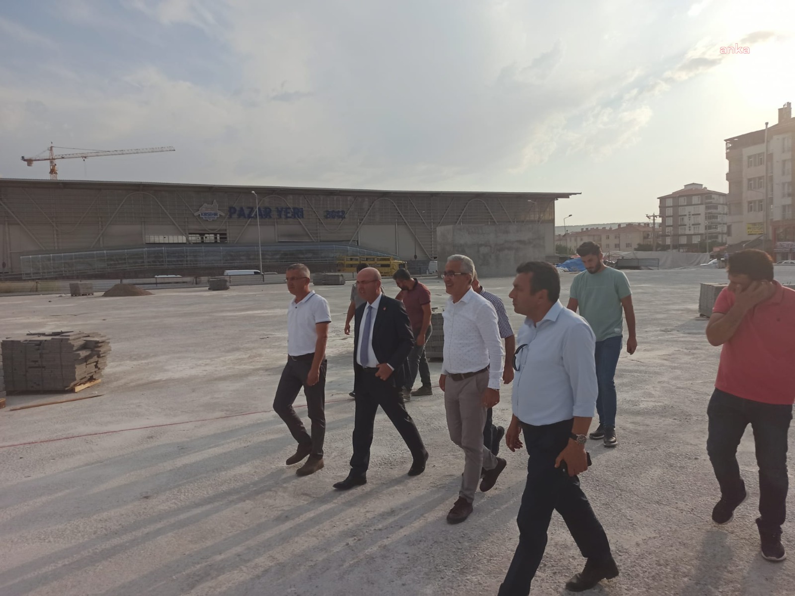 KIRŞEHİR BELEDİYE BAŞKANI EKİCİOĞLU, ÇALIŞMALARI YERİNDE İNCELEDİ