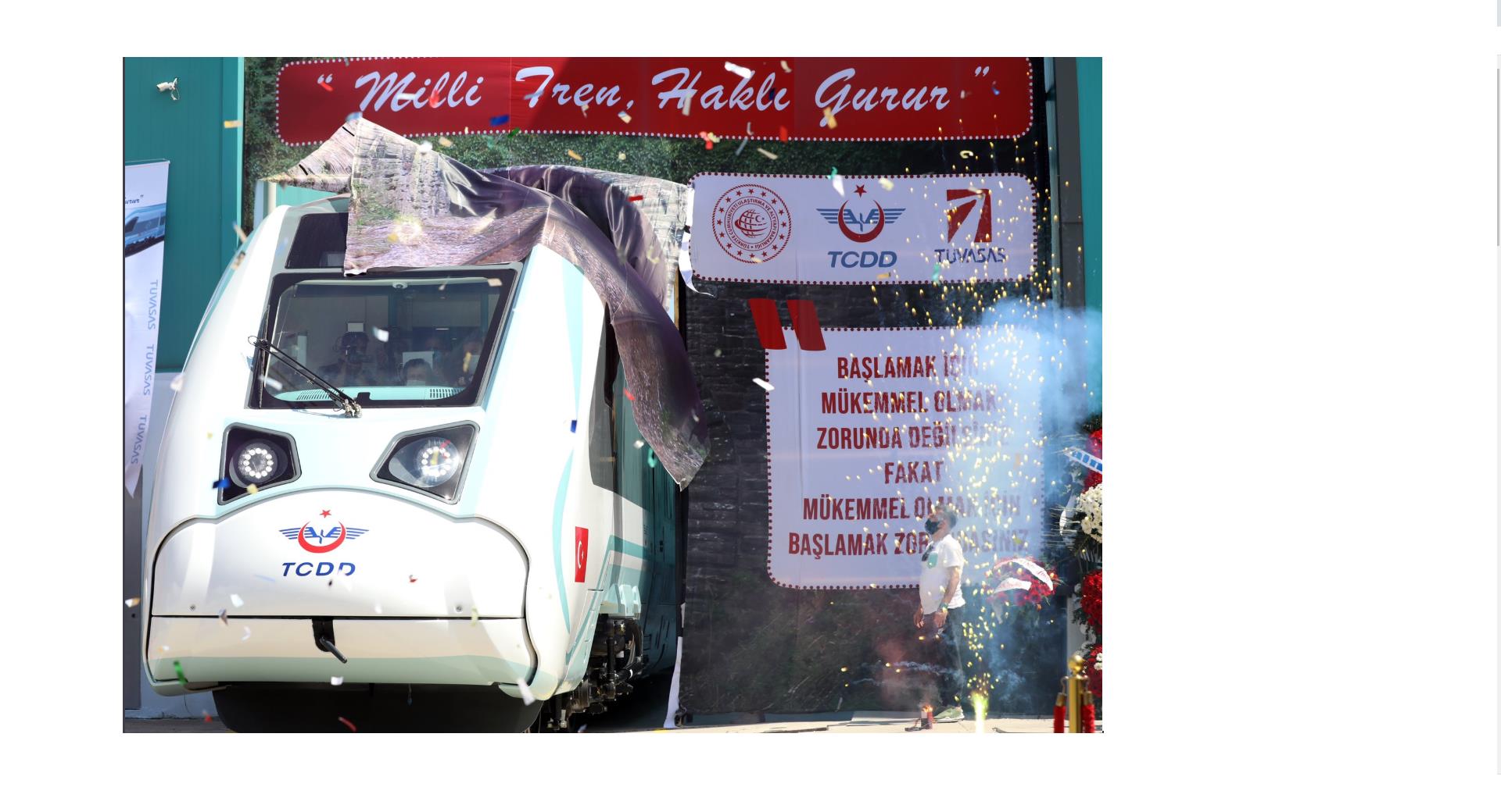 TÜRKİYE’NİN İLK ELEKTRİKLİ YERLİ TRENİNİN FABRİKA TESTLERİ BAŞLADI