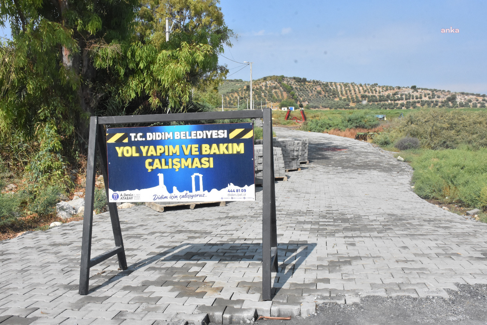 DİDİM BATIKÖY MAHALLESİ'NDE YOL YAPIM ÇALIŞMALARI DEVAM EDİYOR