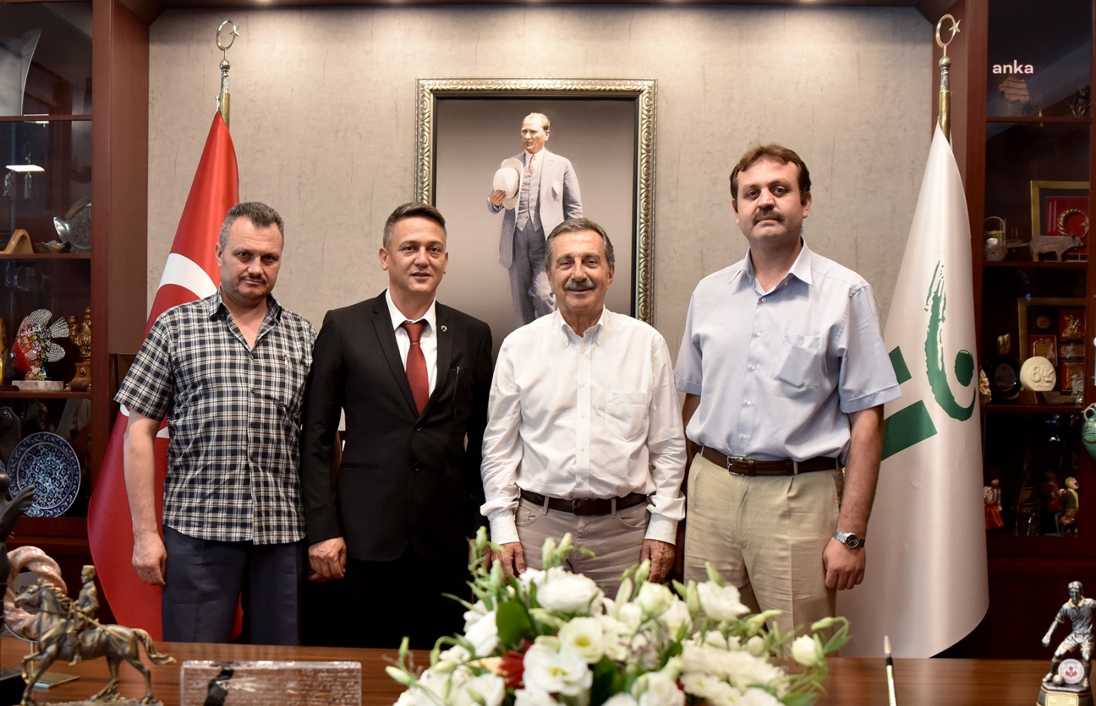 MOBİLYACILAR ODASI’NDAN BAŞKAN ATAÇ’A ZİYARET