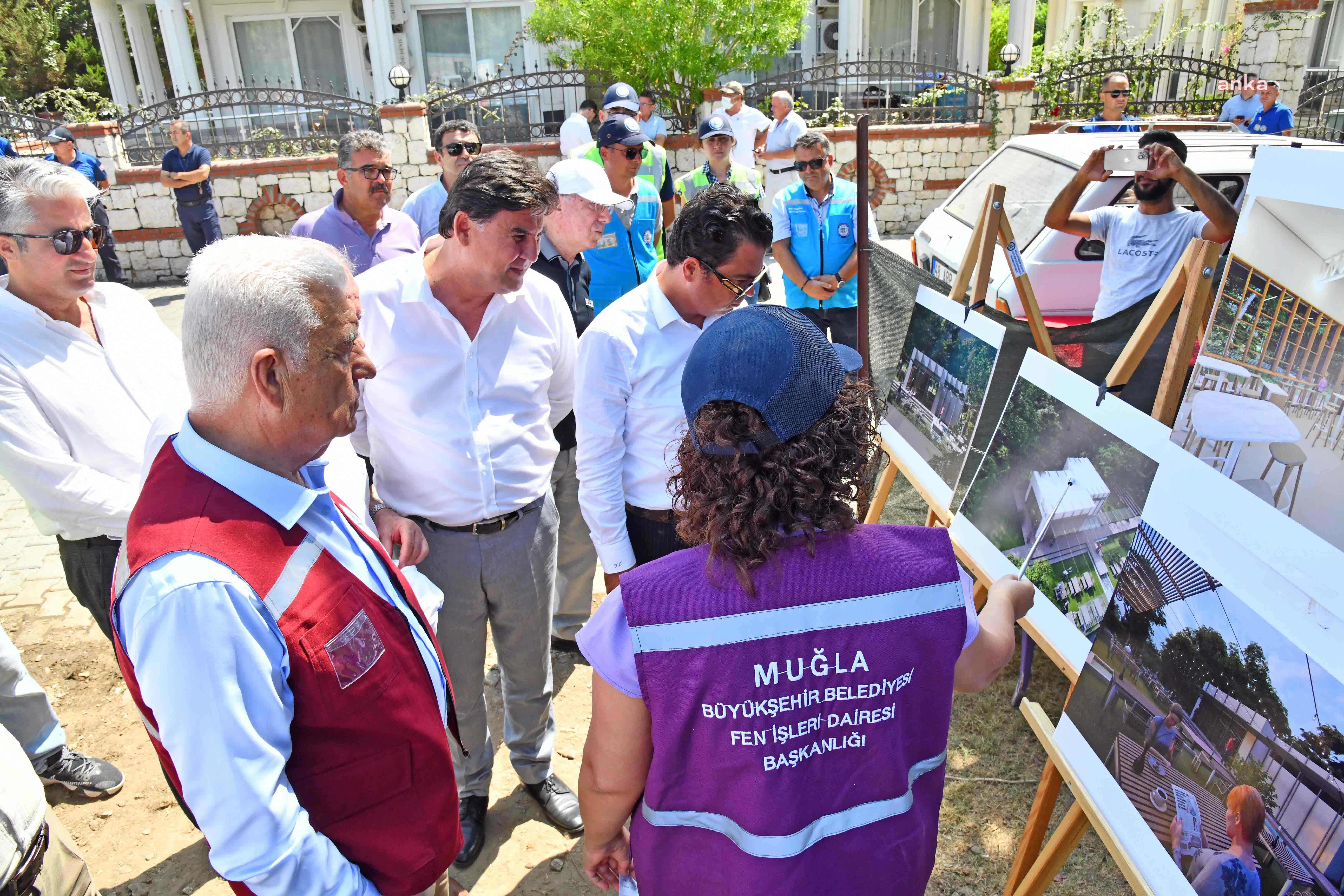 FETHİYE'NİN FOÇA MAHALLESİ'NE YENİ MESİRE ALANI KAZANDIRILIYOR